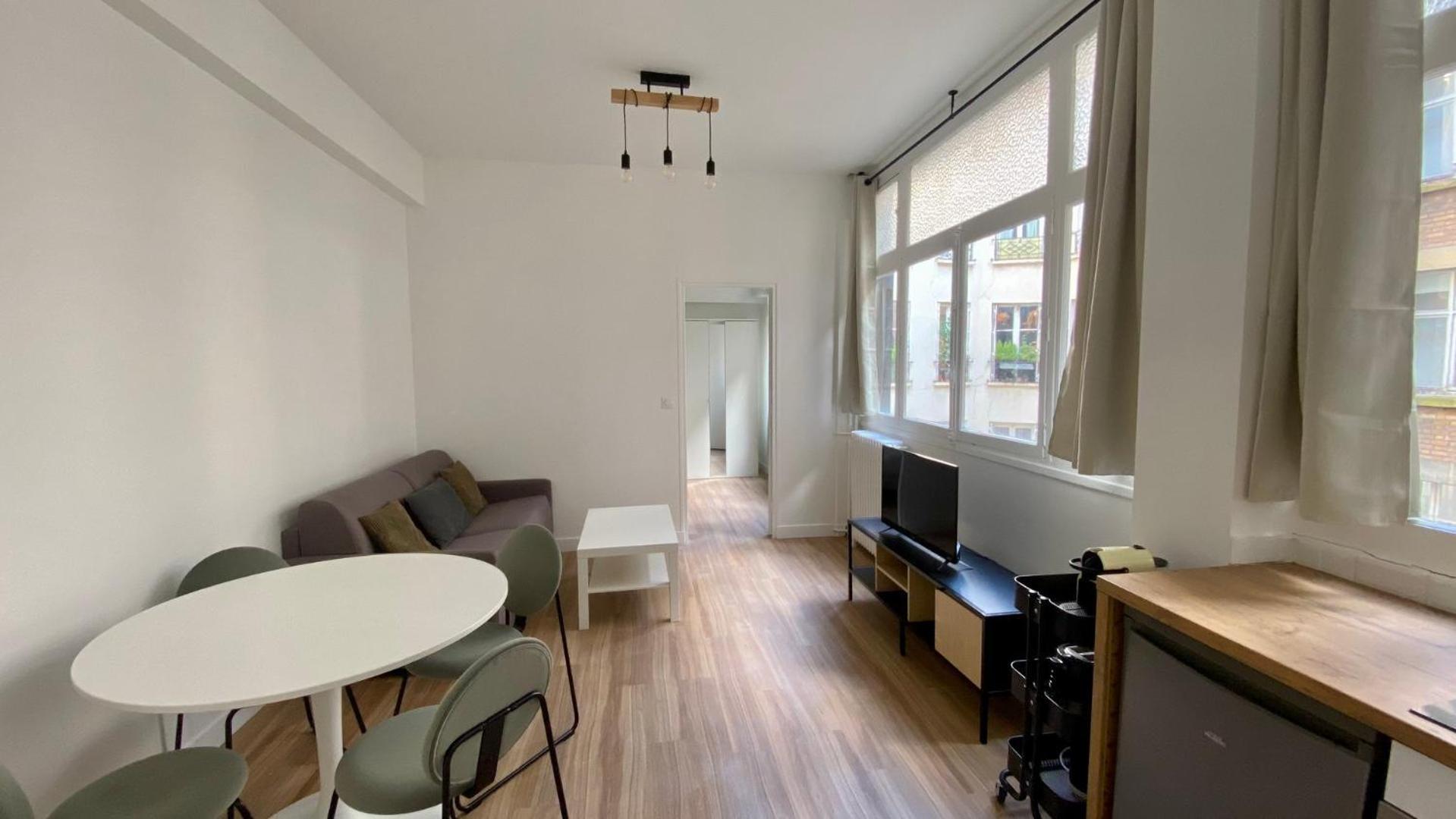 Appartement Charmant Proche Grands Boulevard 4P París Exterior foto
